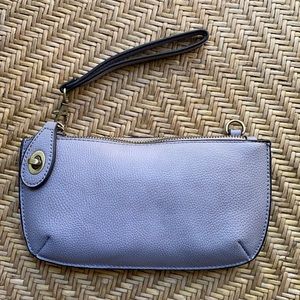 Lilac Wristlet/Crossbody Purse